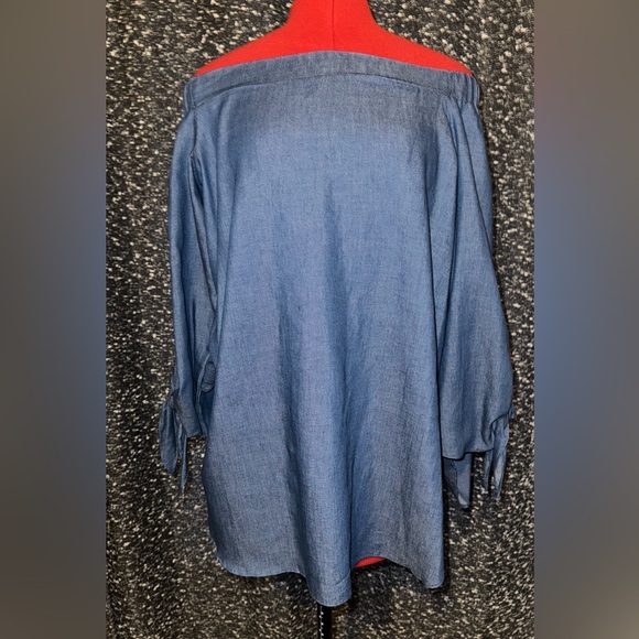 143 story by line up denim tunic - Picture 1 of 3